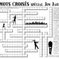 (cos)Mots Croisés spécial Jim Jarmusch Image 1